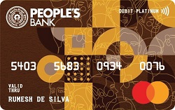 People’s Bank Debit Card