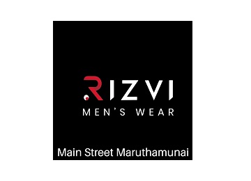 Rizvi Men’s Wear – 25% Off – Credit